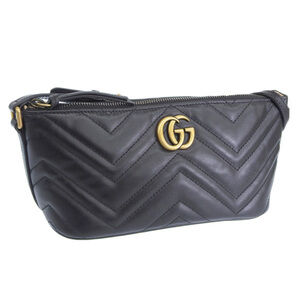 Gucci Outlet Handbags Leather Black